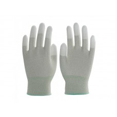 Перчатки МИКРОСТАТИК, (TPU-52), антистатичные, полиуретан на пальцах