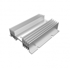 H3-080 — Радиатор для трехфазного реле 80А, размеры (ДхШхВ): 180x260x50 мм