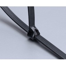Стяжка кабельная КСС 3х150 (ч) (100шт) Fortisflex